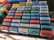 Zestaw 140 pieczątek biurowych