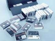 kasety miniDV w marki Sony, TDK lub JVC.