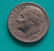 10 CENTÓW USA 1988 ONE DIME LIBERTY Roosevelt