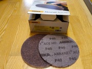 MIRKA ABRANET ACE HD P40 150mm siatka ścierna na rzep