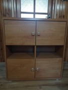 Komoda szafka Black Red White