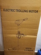 Silnik zaburtowy elektryczny 12v 80lbs do pontonu, łódki, motorówki