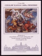 Szwecja 2000 - 1000 znaczek Czesława Słani, Mi blok 15**, Słania