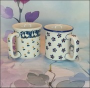 Kubek ceramiczny Bolesławiec dwupak 300ml ceramika Bolesławiec