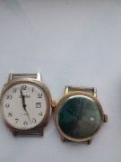 ZEGAREKI WOSTOK ZLOTY AU12,5 USSR NUMER 2605 17 JEW , SLAWIA CCCP 21KAMIENI