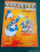 "ACH TEN DONALD!" Pełny album z naklejkami Panini TM SEMIC 4/96 1996 KACZOR