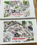 2x Puzzle STRABAG ZÜBLIN