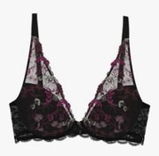 Biustonosz Triumph Sensual Spotlight WP Black, czarny, 75E