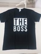 B & C czarny męski T-Shirt koszulka r L