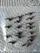 Sprzęg pod sprężynkę bez zapadki wagonika kolejki elektrycznej w skali tt 