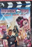 MONSTER HIGH. STRACH. KAMERA. AKCJA.  DVD 