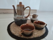 Zestaw Agat Mirostowice Dzbanek Mlecznik Filiżanki