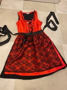 Sukienka z gorsetem wiązana 