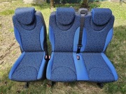 Fotele kanapa tył 3-osobowa FIAT SCUDO 2006-