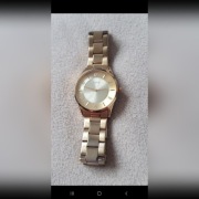 zegarek złoty Parfois bransoleta