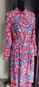 TOMMY HILFIGER sukienka koszulowa (kolorowa) midi /38/