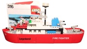 LEGO CITY TOWN  316 (2)  instrukcja ZESTAW Fire Fighter Ship