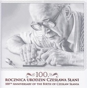 5181** Folder 100. rocznica urodzin Czesława Słani.