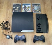 Na sprzedaż PlayStation 3 Slim 320GB – bardzo dobry stan, bogaty zestaw