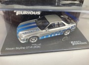 Nissan Skyline GT-R (R34) model 1:43 kolekcja Fast&Furious