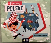 Gra edukacyjna Poznaję Polskę Zielona Sowa