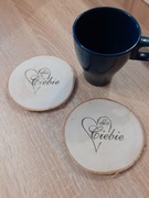 Prezent Dzień babci, dziadka Dla Ciebie,  podkładka pod kubek. 