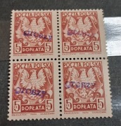 Polska Fi D-118** nadruk groszy 1950r.