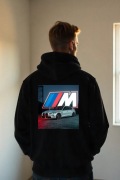 Męska Czarna Bluza M BMW M3 Grafika 