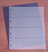 Leuchtturm 318071 - Strona, karta Optima 4C na banknoty + przekładka