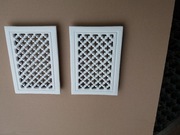 kratka żeliwna 22,5 x 15,5 cm kominkowa wentylacyjna