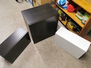 Szafki ścienne wiszące Ikea Besta 2 sztuki