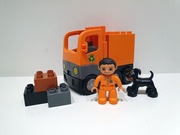 Lego DUPLO 5637 śmieciarka miasto pies figurka klocki