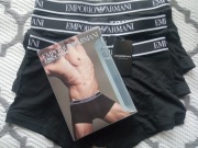 Bokserki męskie Emporio Armani S 3 szt , patrz fotki i opis