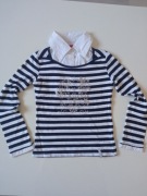 Manguun dziewczęca koszulka bluzka bawełniana r 122-128