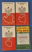 Mapy Polski Rzeczpospolita 1770, 1934, 1992 + administracyjna