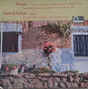 Wolfgang Amadeusz Mozart koncerty fortepianowe w wyk Rudolfa Serkina
