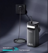 PowerBank 75000 mAh ROMOSS 280W typ C potężny Power bank PD