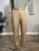 Mohito beżowe spodnie z wysokim stanem eleganckie S 36