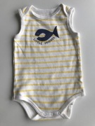 Body bezrękawnik Bawełna organiczna rozm 68