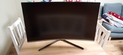 Monitor Samsung 32" U32R590CWPXEN Curved NOWY wada matrycy