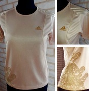 ADIDAS  unikat złota koszulka 36/S