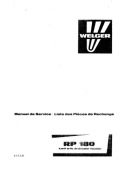 Katalog części Prasy Welger RP 180