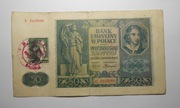 stary banknot 50 zł 1941 rzadki