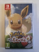 Pokemon: Let's Go, Eevee! Gra Nintendo Switch - stan idealny! BCM!