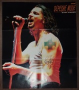 Dave Gahan ( Depeche Mode ) - plakat z czasopisma Popcorn