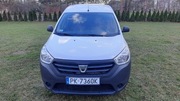 Dacia Dokker, 1600 cm3, ciężarowy,benzyna+LPG, przebieg 140 tys.km. 75 KW 