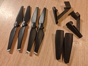 Śmigła DJI AIR 1 oryginalne i podwozie podwyższane nóżki