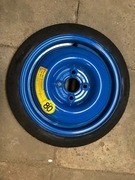 Peugeot 108, Citroen C1, AYGO, Koło zapasowe, dojazdowe, Zestaw Lewarek