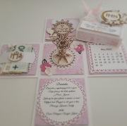 Pamiątka Pierwszej Komunii Świętej - Exploding box