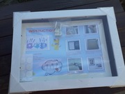 Ramka otwierana biała 